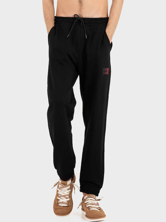 Sweatpants with Elastic Black