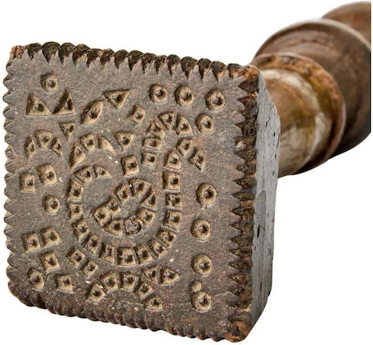 Dekorative Briefmarke Treasure Handgefertigt Holz Pgl0030