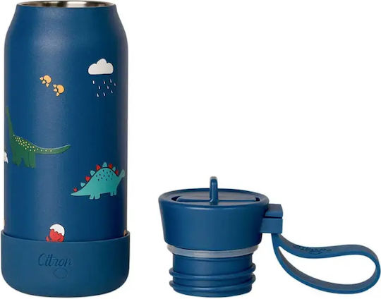 Citron Kids Water Bottle Dinosaur Blue 250ml