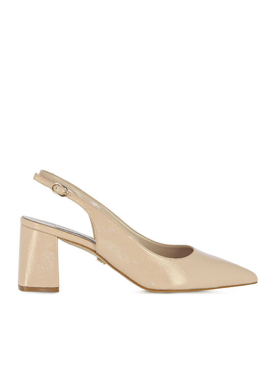 Pumps Mit Mittelhohem Rosa