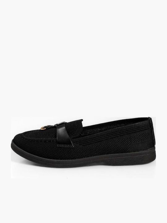 Γυναικεία Loafers σε Μαύρο Χρώμα