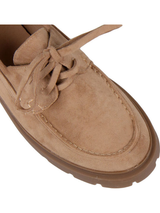 Mocasini Dama Loafers Bej