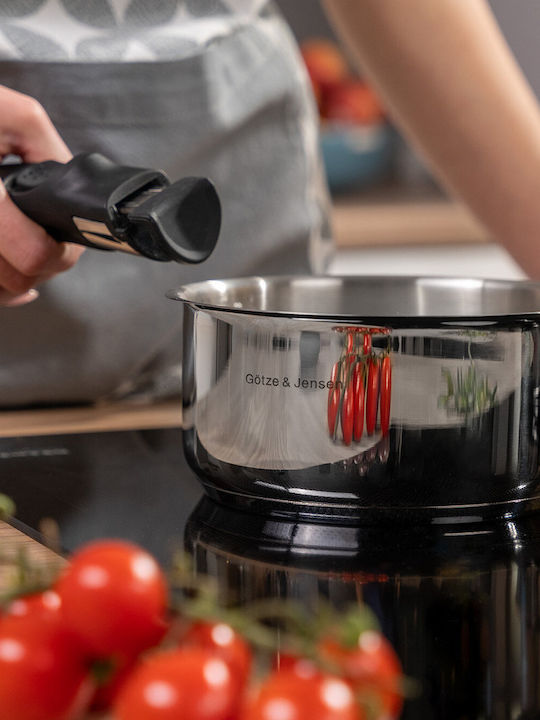 Götze&Jensen Stainless Steel Pots Set 4pcs