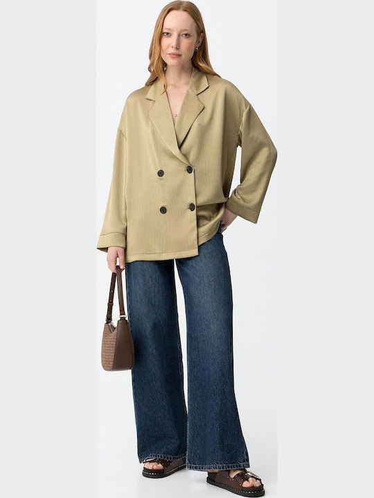 Tiffosi Women's Blazer Khaki