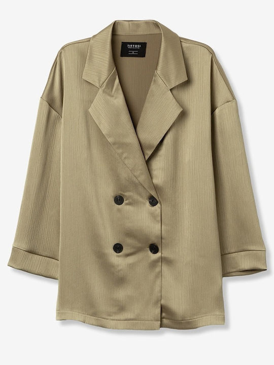 Tiffosi Women's Blazer Khaki
