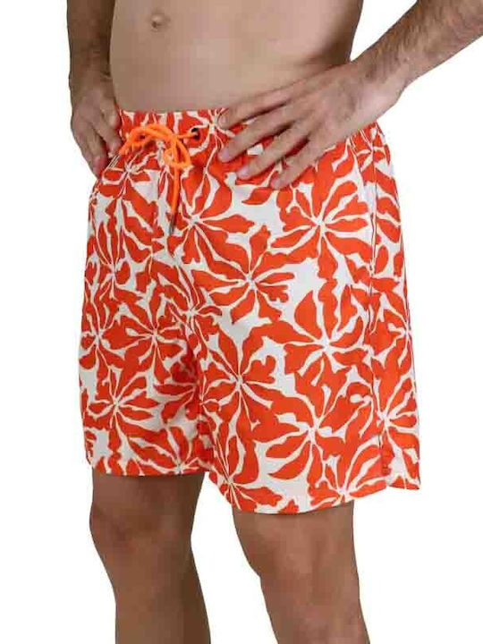 Men's Swimwear Shorts Orange