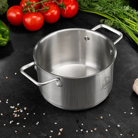La Bonita Stainless Steel Pots Set 6 Pieces