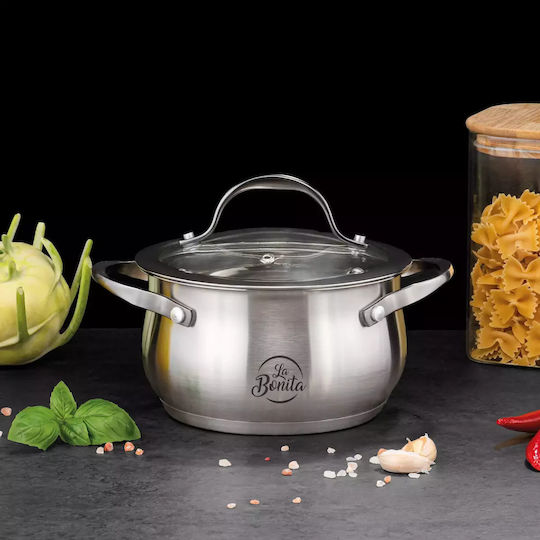 La Bonita Stainless Steel Pots Set 4pcs