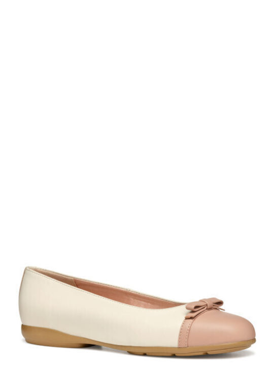 Annytah Damen Ballerinas Beigen