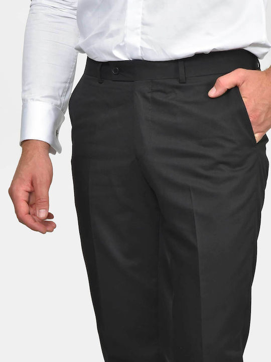 Winter Men's Groom's Suit with Slim Fit Black