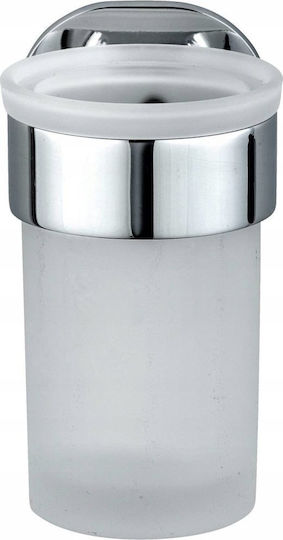 Wenko Wenko An Der Wand Montiertes Badezimmerzubehör-Set Glas Silber
