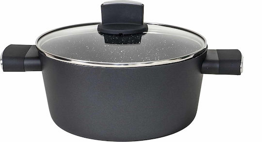 Set Vase de Gătit din Aluminiu cu Strat Antiaderent 4 Piese