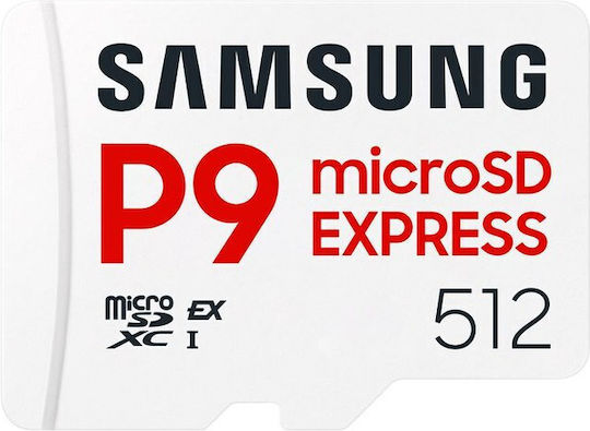 Samsung P9 Express microSDXC 512GB Клас 10 UHS-I 8000MB/s