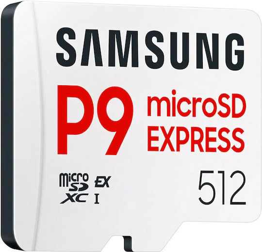 Samsung P9 Express microSDXC 512GB Клас 10 UHS-I 8000MB/s