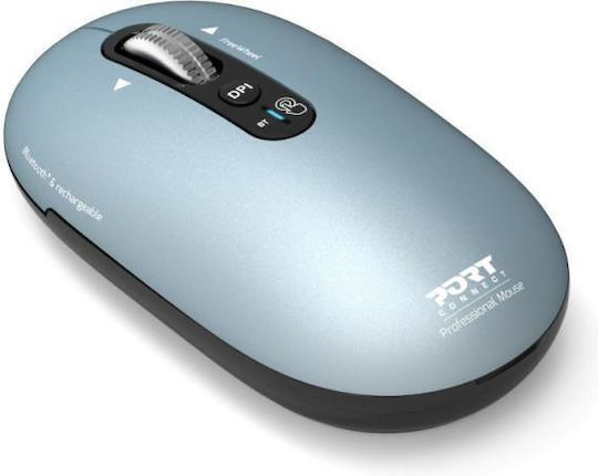 Port Designs Kabellos Bluetooth Maus Blau