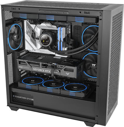 Thermaltake TS120 EX Case Fans 2000rpm 56.01cfm RGB Colour Lighting and 6-Pin Connection Pack of 3