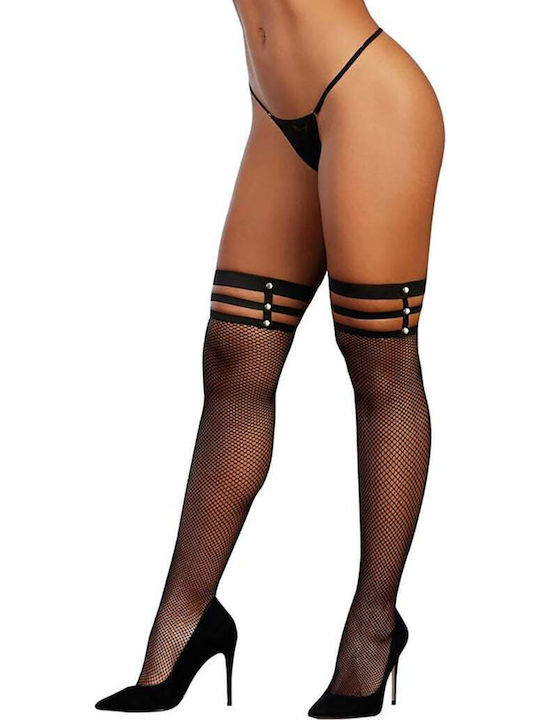 Dreamgirl Șosete Sexy Negre