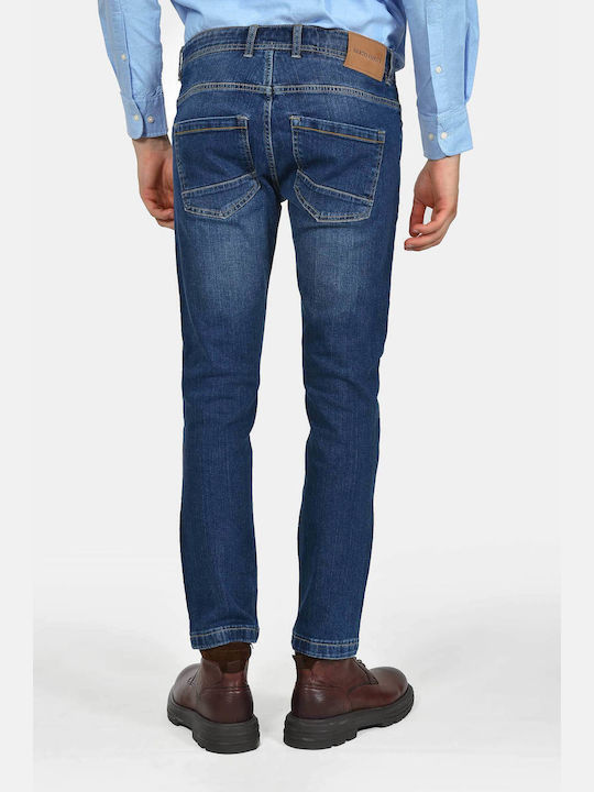 Men's Elastic Jeans Pants
