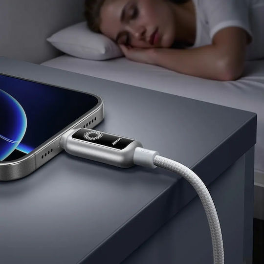 Joyroom S-A55 StarFlight USB-C zu Blitzkabel 30W Weiß 1,2m