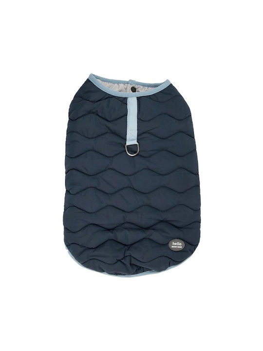 Jacket Dog Dark Blue Quilted Size Xs 30