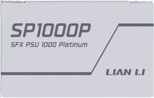 Lian Li SP1000P ATX3.1 1000W White Computer Power Supply Full Modular 80 Plus Platinum