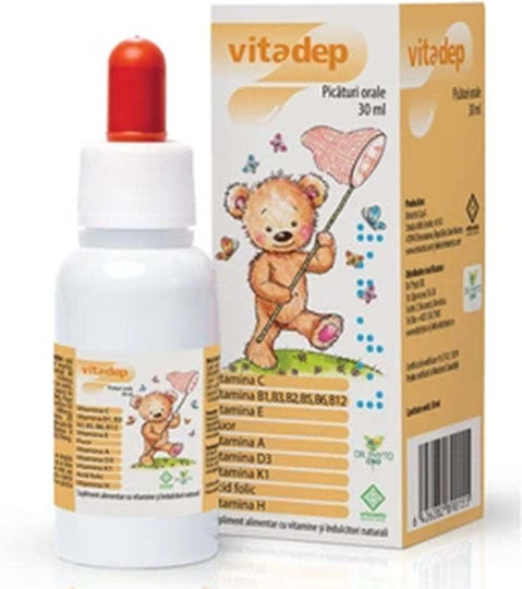 Dr Marcus Vitadep Orale Tropfen Für Kinder Besonderes Nahrungsergänzungsmittel 30ml
