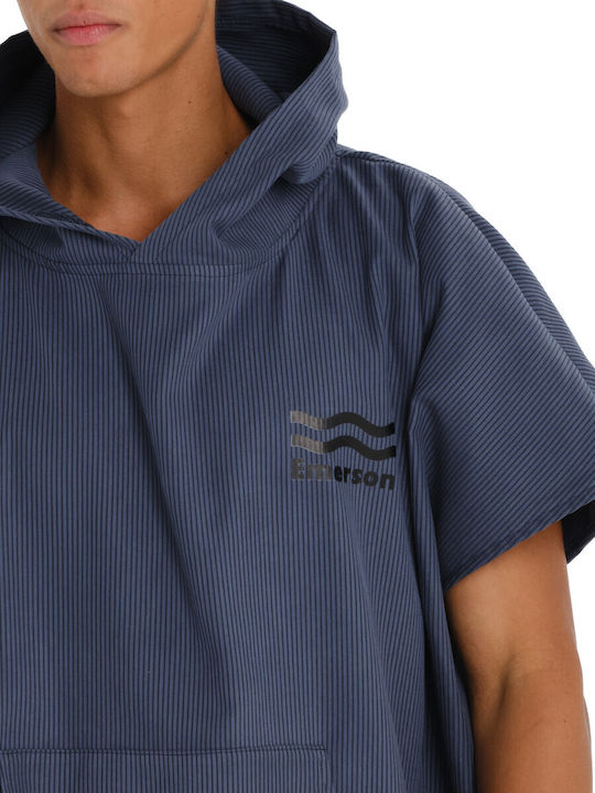 Emerson Beach Poncho Blue