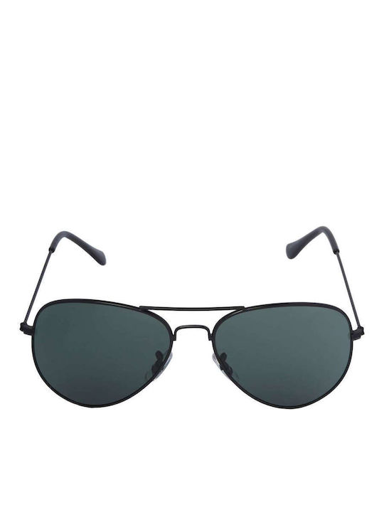 Jack & Jones 12184899 Männliche Sonnenbrillen mit Schwarz Metallischer Rahmen und Schwarz Fassung 12184899 Jack & Jones 12184899 Männliche Sonnenbrillen mit Schwarz Metallischer Rahmen und Schwarz Fassung 12184899