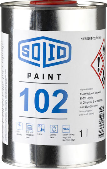 Solidpaint 102 Rustproof Paint Anti-corrosion Metal Iron 1 L Ral 6017