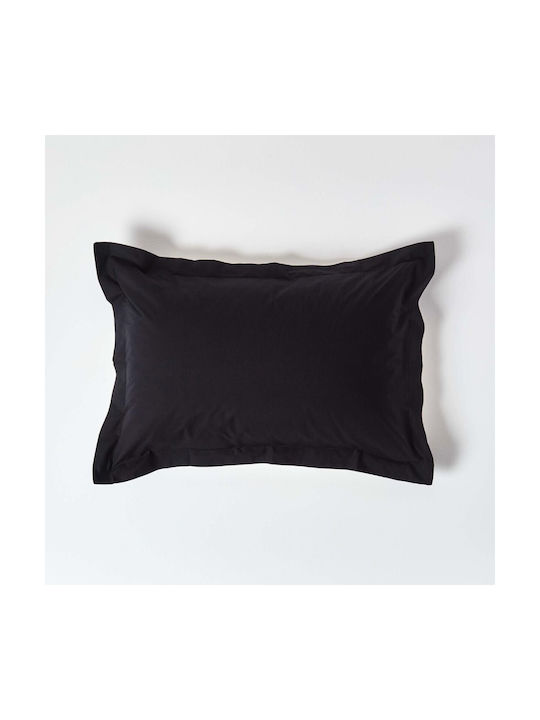 Kotonia Home Module Fete De Pernă Cu Plic De Acoperire Negru 70x70cm