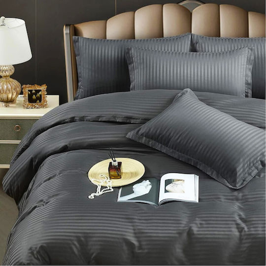 Kotonia Home Module Fete De Pernă Cu Plic De Acoperire Anthracite Gri 40x40cm