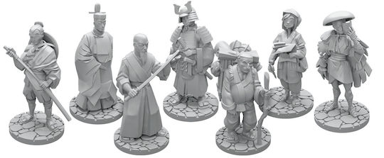 Shogun No Katana Wandering Characters Expansion Set 1-4 Players 14+ Y.o