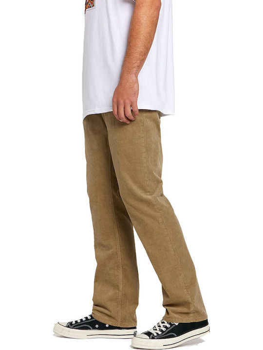 Solver 5 Pocket Corduroy Παντελόνι σε Κανονική Εφαρμογή khaki