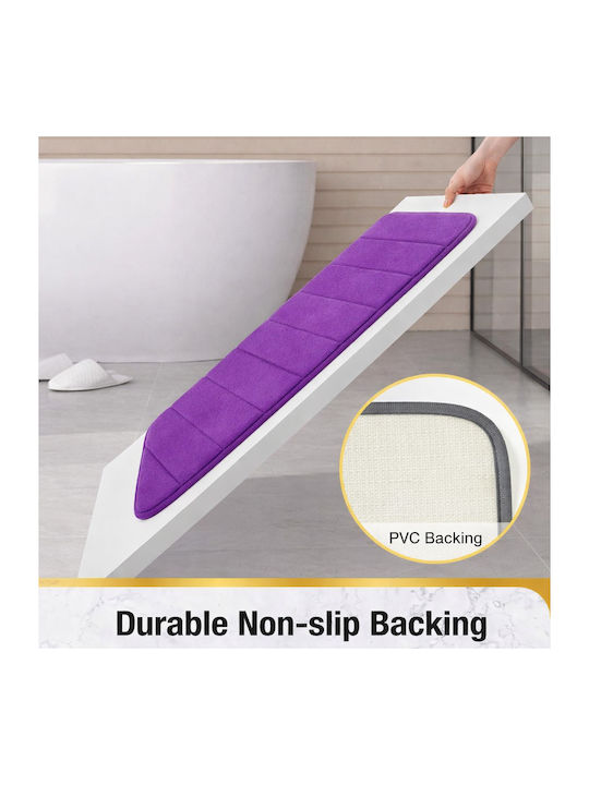 Alista Home Covoraș Antiderapant De Baie AT1CT-IM1P-RS1S-DT25025/002 Violet 50x80 cm