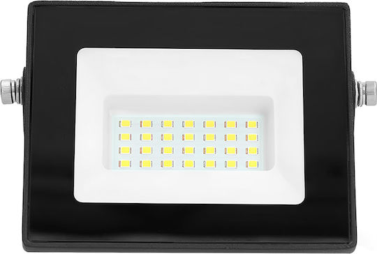 Nedis Outdoor Led Projector 20w 1620 Lumens 4000k Ip44 Black