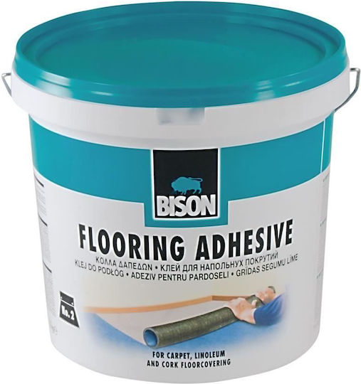 Adeziv Pentru Mochete Pvc Cauciuc Linoleum 12kg Bison