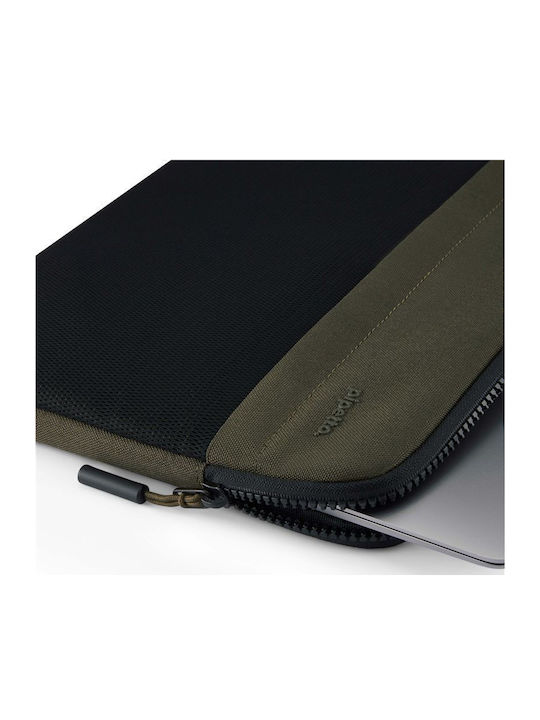 Pipetto Expand Sleeve Dark Green Macbook Pro 14/air 13.6