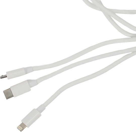 Einparts Cable 3in1 12m 3a Micro Usb Lightning Usb-c Charging