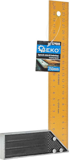Geko Goniometru Pentru Tâmplari din Aluminiu Lungime 25cm
