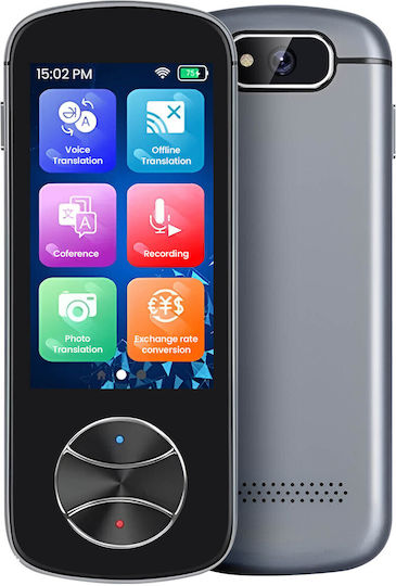 Avizar Compact Ai Instant Translator 107 Languages Offline Photo Grey
