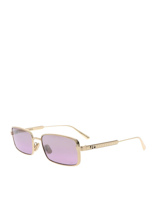 Dior Unisex Γυαλιά Ηλίου με Χρυσό Μεταλλικό Σκελετό και Χρυσό Ντεγκραντέ Φακό DIORCANNAGE S2U C0G6
