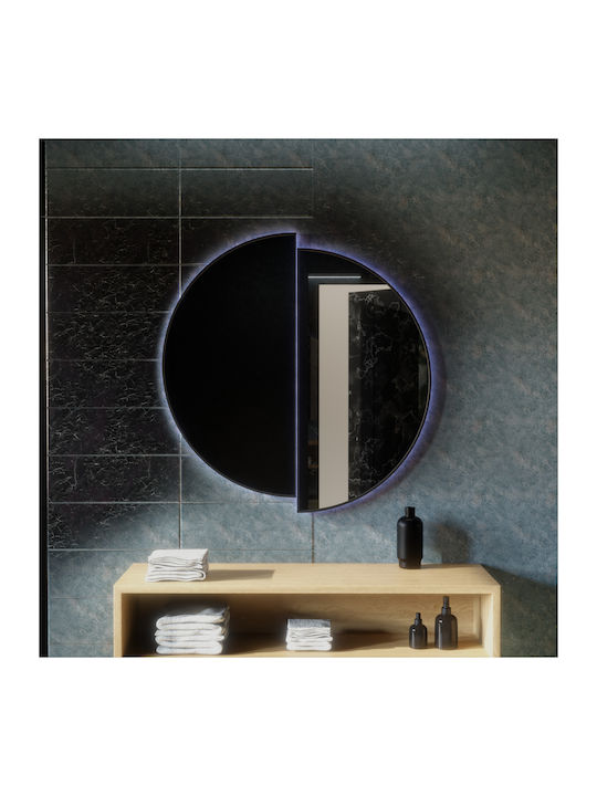 Alista Home Oglindă de Baie cu Lumini LED cu Atingere 60x60cm