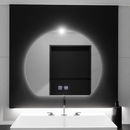 Alista Home Огледало За Баня LED Touch 60x54cm Прозрачно