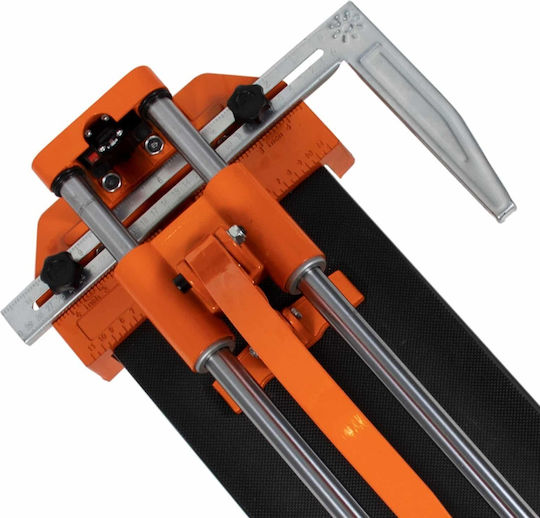 Tăietor Gresie Ceramică 400 X 16 Mm Bază Turnată Rulmenți Două Direcții Mâner Ranfor sat Zln 0788