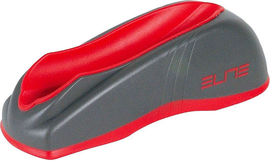 Elite Gel Block Black Red Bicycle Wheel Stand