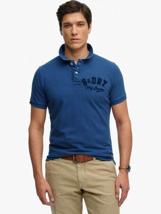 Polo Blouse Blue
