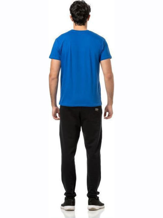 Herrenblusen Blau B001-1
