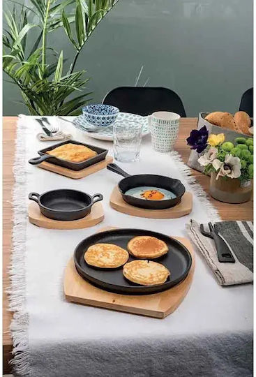 Tognana Fusion Taste Tigaie Din Fontă Diametru 11 Cm Cu Placă