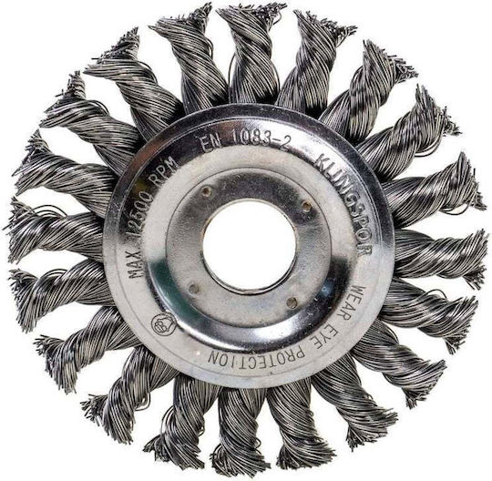 Perie Rotundă Răsucită Klingspor Br 600z 115x14x22.23mm Ext 358311