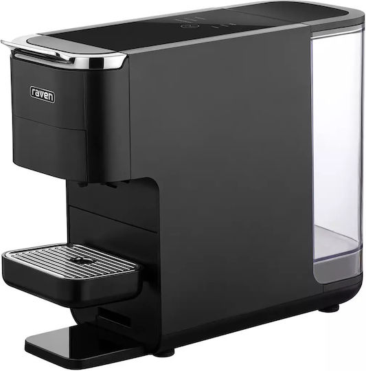Raven Coffee Machine Eek001c Black 3 Coffee Adapters